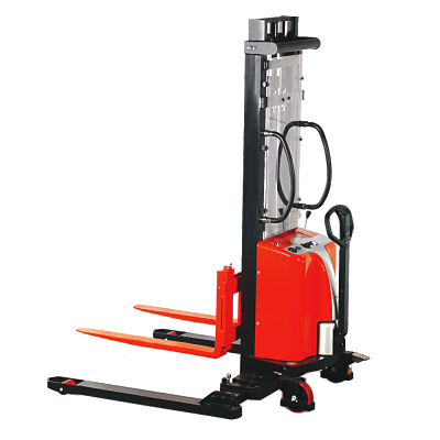 Штабелер с электроподъемом NOBLELIFT SPM 1025 W с раздвижными вилами