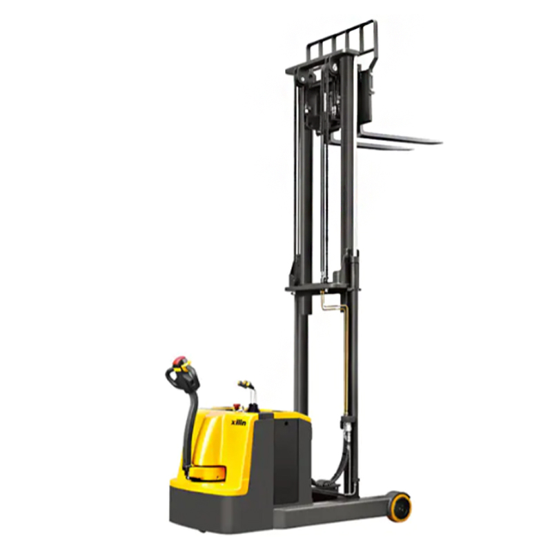 Штабелер самоходный 1,25 т 3,0 м XILIN CQD12W с раздвижными вилами и противовесом (сопровождаемый)