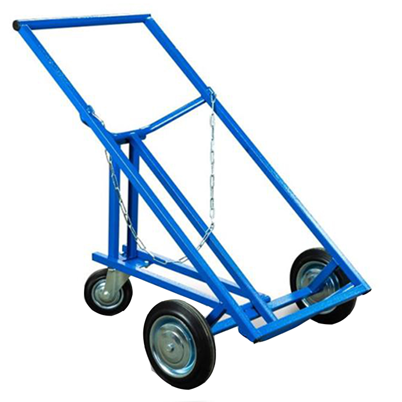 Тележка для металлических бочек TOR КБ-2 (250 литая+160 поворотное)