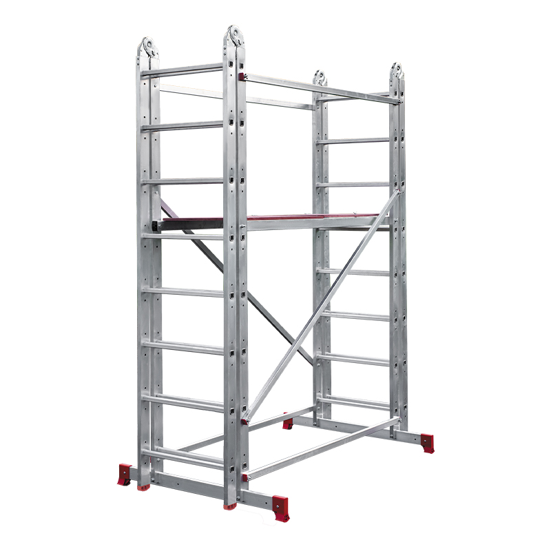 Вышка-тура шарнирная Новая Высота NV 2440, помост 1,379х0,497 м, раб. выс. 4,915 м Вышка-тура шарнирная Новая Высота NV 2440, помост 1,379х0,497 м, раб. выс. 4,915 м