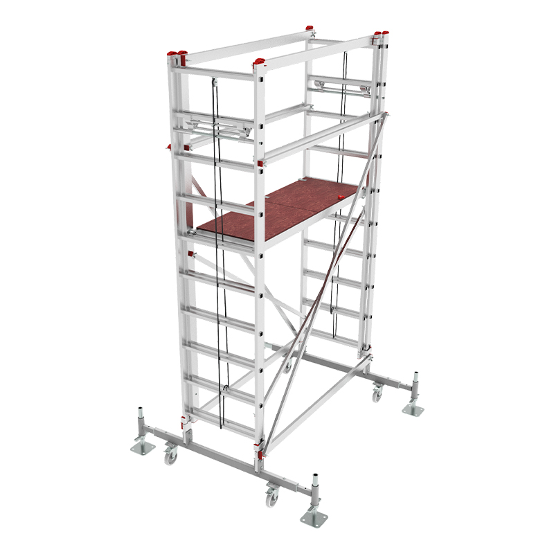 Вышка-тура тросовая профессиональная Новая Высота NV 3480, помост 1,38х0,5 м, рабочая высота 5,62 м Вышка-тура тросовая профессиональная Новая Высота NV 3480, помост 1,38х0,5 м, рабочая высота 5,62 м