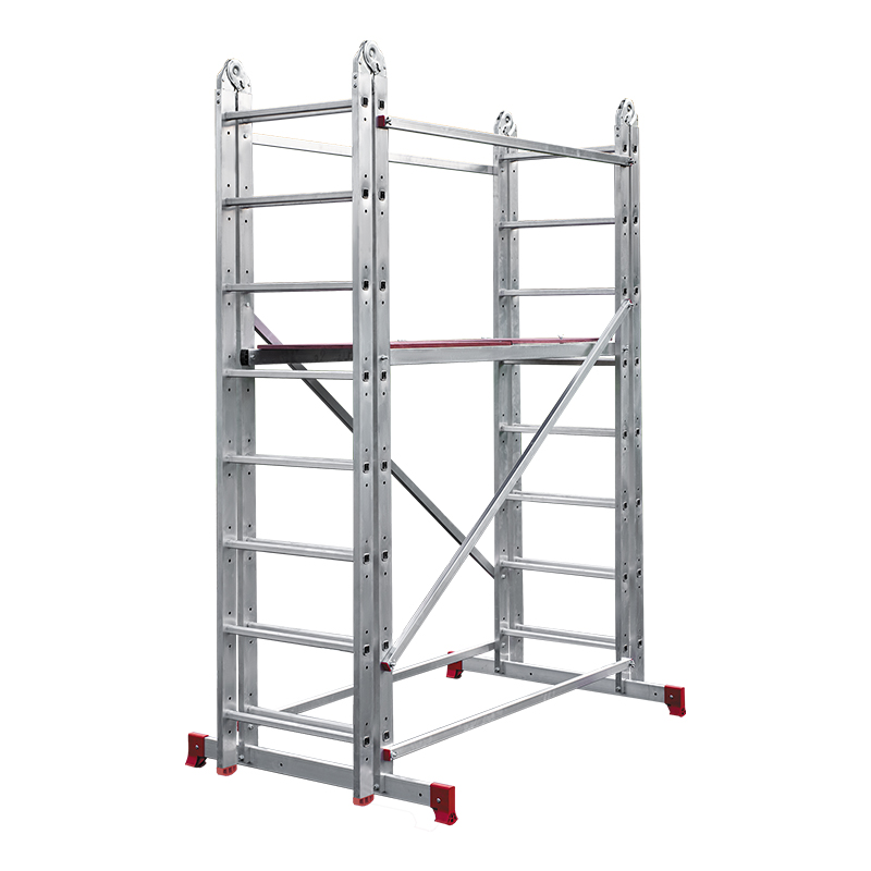 Вышка-тура шарнирная Новая Высота NV 2440, помост 1,379х0,497 м, раб. выс. 4,395 м Вышка-тура шарнирная Новая Высота NV 2440, помост 1,379х0,497 м, раб. выс. 4,395 м