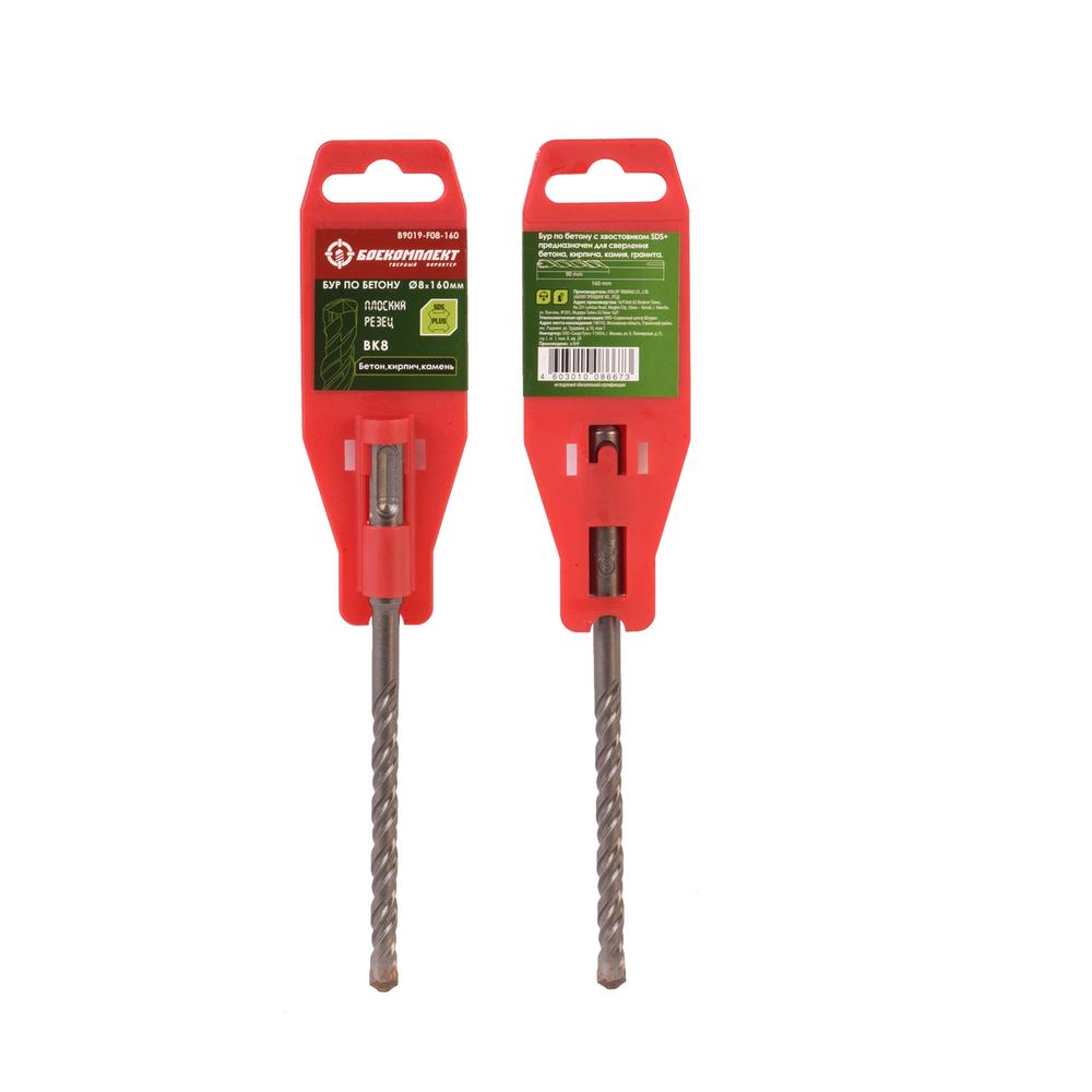 Бур SDS+ БОЕКОМПЛЕКТ B9019-F08-160 Бур SDS+ БОЕКОМПЛЕКТ B9019-F08-160