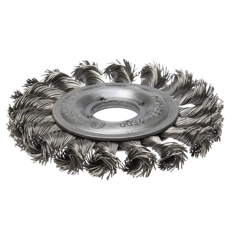 Щетка цилиндрическая для УШМ d 125 мм RPM 12500 SS (нерж)