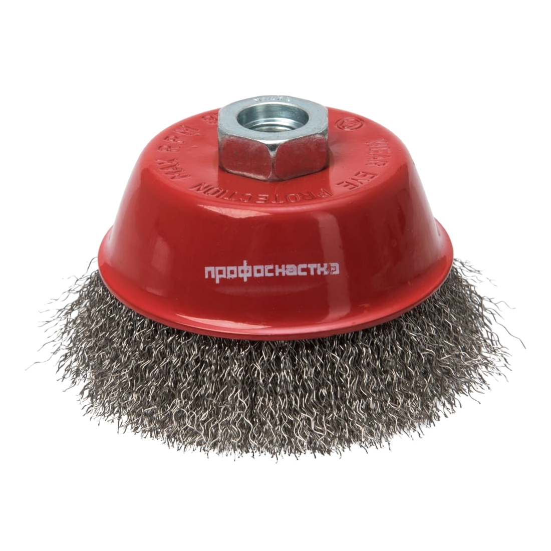 Щетка чашечная гофрированная ПрофОснастка Мастер № 6 d150 мм М14x2 RPM 6500 S 0,3 Щетка чашечная гофрированная ПрофОснастка Мастер № 6 d150 мм М14x2 RPM 6500 S 0,3