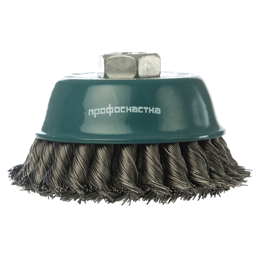 Щетка чашечная жгутовая ПрофОснастка Мастер № 26 d120 мм М14x2 RPM 6500 S 0,5 Щетка чашечная жгутовая ПрофОснастка Мастер № 26 d120 мм М14x2 RPM 6500 S 0,5