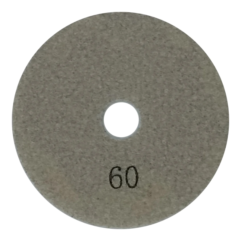 Алмазный гибкий шлифовальный гальванический круг "Черепашка" Hilberg 100 мм № 60