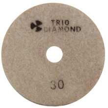 Алмазный гибкий шлифовальный круг Черепашка 100 мм №30 (мокрая шлифовка) Алмазный гибкий шлифовальный круг Черепашка 100 мм №30 (мокрая шлифовка)