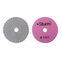 Круг шлифовальный гибкий Sturm! 9012-W100-100 Круг шлифовальный гибкий Sturm! 9012-W100-100