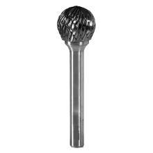 Борфреза сферическая KORNOR D1009NFM06 по алюминию (крупная насечка)