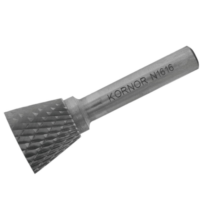 Борфреза обратный конус KORNOR N0607BM03 насечка двойная Борфреза обратный конус KORNOR N0607BM03 насечка двойная