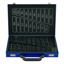 Набор свёрл по металлу ZIRA HSS-G (металлический кейс) Набор свёрл по металлу ZIRA HSS-G (металлический кейс)