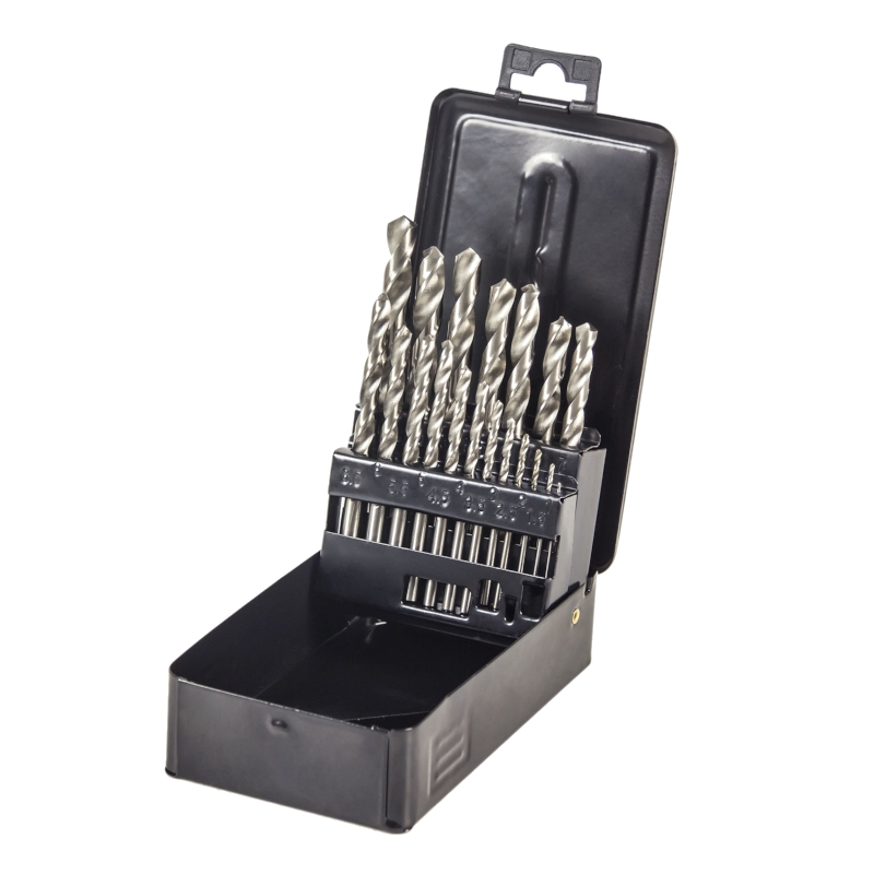 Набор сверл по металлу в металлическом кейсе KOLNER KDS 19M Набор сверл по металлу в металлическом кейсе KOLNER KDS 19M