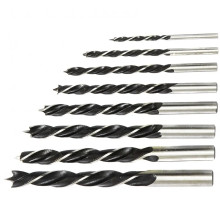 Набор сверл по дереву, 3-4-5-6-7-8-9-10 мм, 8 шт, цилиндрический хвостовик Сибртех Набор сверл по дереву, 3-4-5-6-7-8-9-10 мм, 8 шт, цилиндрический хвостовик Сибртех