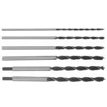 Набор сверл по дереву, 6-8-10-12-13-14 мм, L 300 мм, 6 шт, цилиндрический хвостовик Sparta Набор сверл по дереву, 6-8-10-12-13-14 мм, L 300 мм, 6 шт, цилиндрический хвостовик Sparta