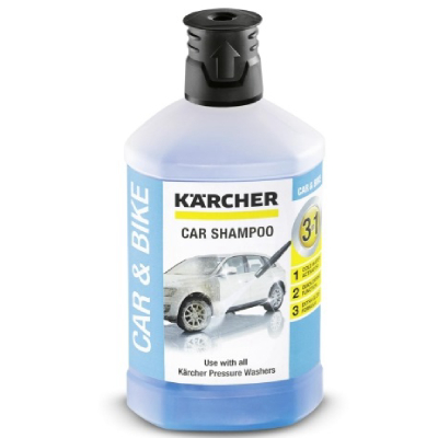 Автомобильный шампунь Karcher 3в1, 1л 6.295-750.0 Автомобильный шампунь Karcher 3в1, 1л 6.295-750.0