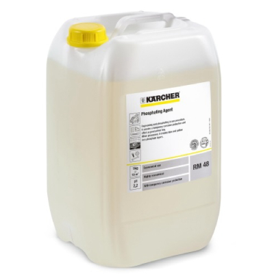 Профессиональное средство Karcher RM 48 кислое для обезжирования и фосфатирования, 20л 6.295-219.0 Профессиональное средство Karcher RM 48 кислое для обезжирования и фосфатирования, 20л 6.295-219.0