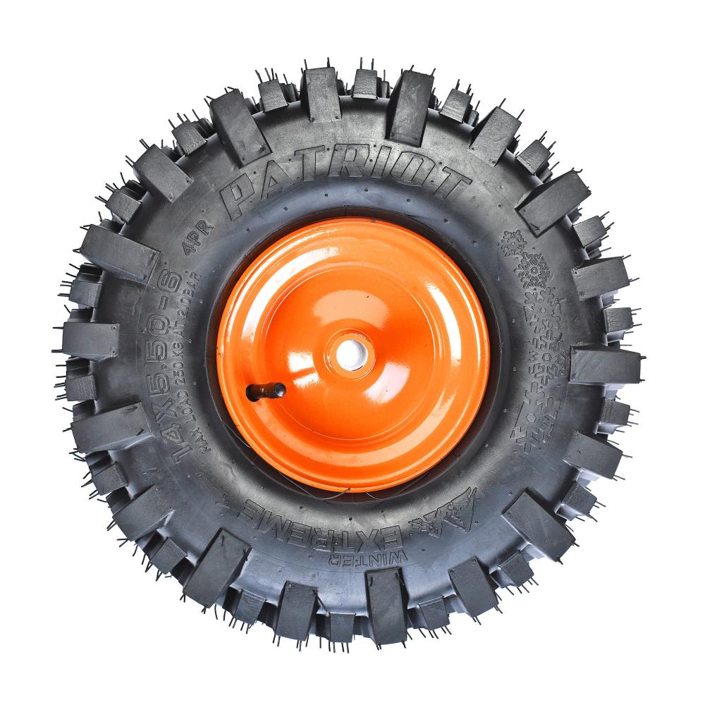 Колесо пневматическое с диском для снегоуборщика Patriot Winter Extreme 14x5,50-6, Left Колесо пневматическое с диском для снегоуборщика Patriot Winter Extreme 14x5,50-6, Left