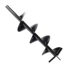 Шнек однозаходный D 150 для грунта к бензобуру