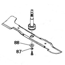 Нож правый для трактора Husqvarna 5324279-85 Нож правый для трактора Husqvarna 5324279-85