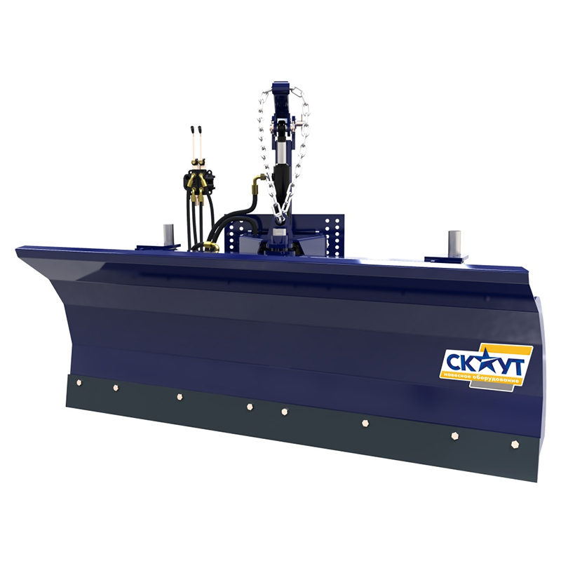 Отвал фронтальный снегоуборочный гидроповоротный СКАУТ TX-180 для T-504С