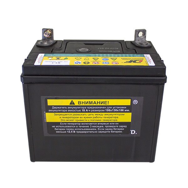 Аккумулятор Champion DG3601E/DG6501E/DG6501E-3 (12V 18Ah 198/130/186мм) Аккумулятор Champion DG3601E/DG6501E/DG6501E-3 (12V 18Ah 198/130/186мм)