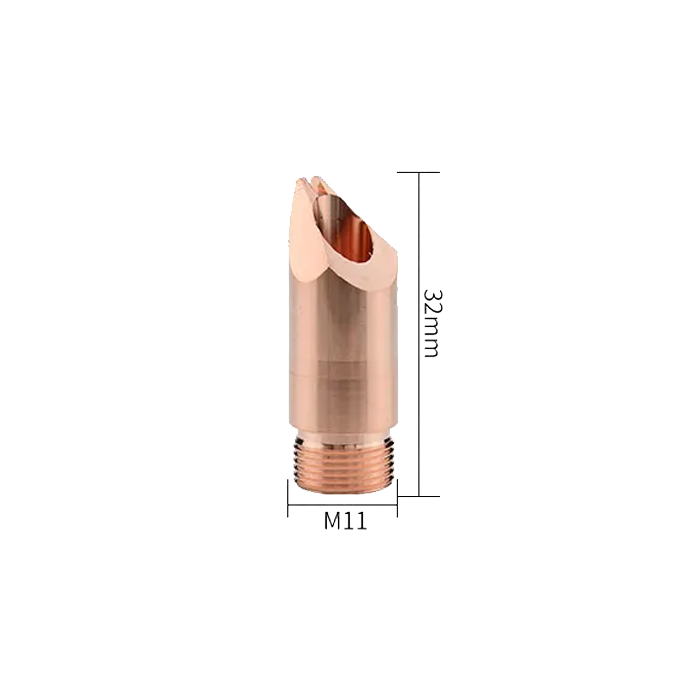 Сопло для лазерной сварки WSX L=32 мм М11 тип "D" с подачей проволоки d=1,6мм Сопло для лазерной сварки WSX L=32 мм М11 тип "D" с подачей проволоки d=1,6мм