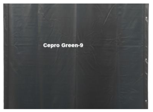 Сварочная шторка CEPRO Green-9 160х220 см Сварочная шторка CEPRO Green-9 160х220 см