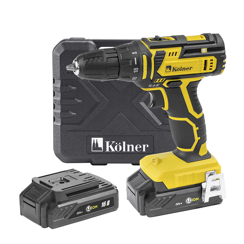 Аккумуляторная дрель-шуруповерт KOLNER KCD 16-2LC Аккумуляторная дрель-шуруповерт KOLNER KCD 16-2LC