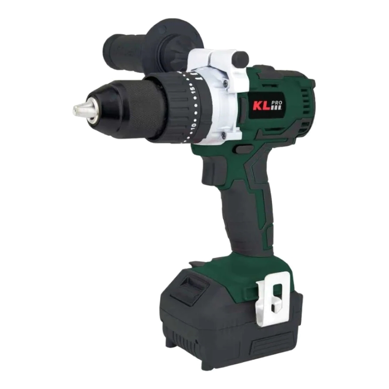 Дрель-шуруповерт ударная бесщеточная KLpro KLDM18B-50 (18 В / 5,0 Ач, 60 Нм) Дрель-шуруповерт ударная бесщеточная KLpro KLDM18B-50 (18 В / 5,0 Ач, 60 Нм)