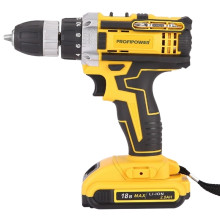 Дрель-шуруповерт ProfiPower DW-18N (18В, Li-Ion-2шт, 2,0 Ач, 35Нм,2 бита, в кейсе) Дрель-шуруповерт ProfiPower DW-18N (18В, Li-Ion-2шт, 2,0 Ач, 35Нм,2 бита, в кейсе)
