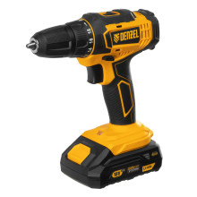 Дрель-шуруповерт аккумуляторная Denzel CDL-18-02BM, Li-Ion, 18 В, 2 акк.