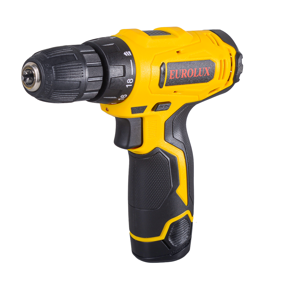 Дрель-шуруповерт аккумуляторная Eurolux ДА-12/1Li Дрель-шуруповерт аккумуляторная Eurolux ДА-12/1Li