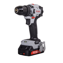 Дрель-шуруповерт аккумуляторная Ресанта ДА-20-2ЛК-БП 2,0 А/ч бесщеточный двигатель, 70Нм