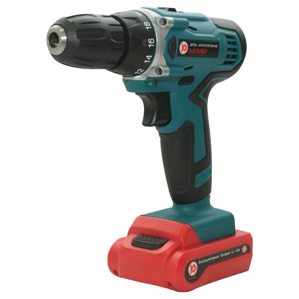 Аккумуляторная дрель Калибр ДА-12/2А Аккумуляторная дрель Калибр ДА-12/2А