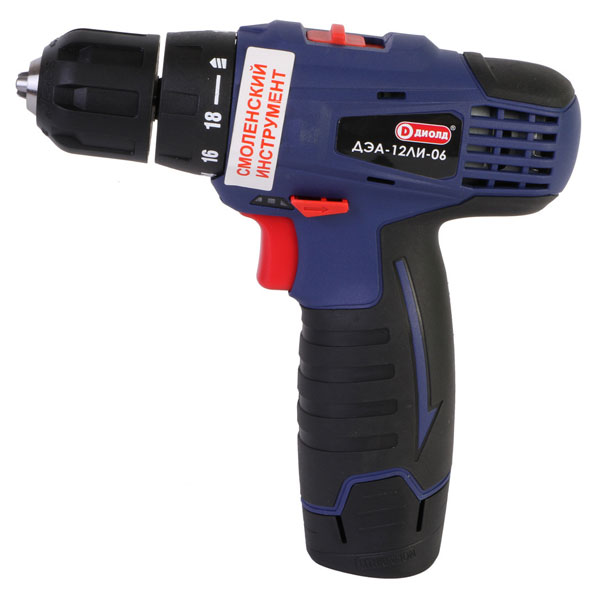 Дрель-шуруповерт аккумуляторная ДИОЛД ДЭА-12ЛИ-06 Дрель-шуруповерт аккумуляторная ДИОЛД ДЭА-12ЛИ-06