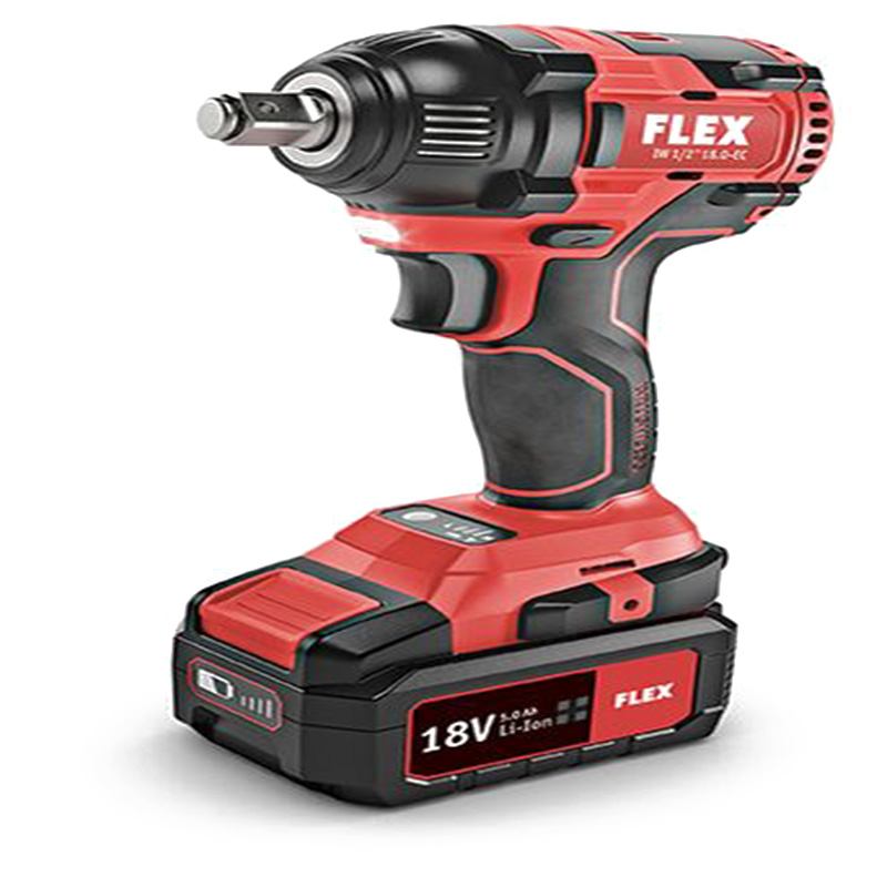 Дрель-шуруповерт ударная аккумуляторая FLEX IW 1/2 18.0-EC (двухскоростная) Дрель-шуруповерт ударная аккумуляторая FLEX IW 1/2 18.0-EC (двухскоростная)