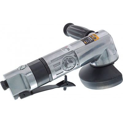 Угловая пневматическая машинка HANS 84909 для шлифовки и резки 4 дюйма Угловая пневматическая машинка HANS 84909 для шлифовки и резки 4 дюйма