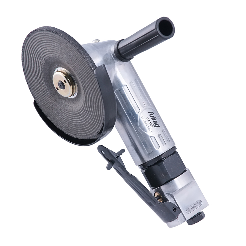 Пневмошлифмашина угловая GA125 (184 л/мин 6,3 бар 10000 об/мин 125мм) + зачистной диск 125мм Пневмошлифмашина угловая GA125 (184 л/мин 6,3 бар 10000 об/мин 125мм) + зачистной диск 125мм