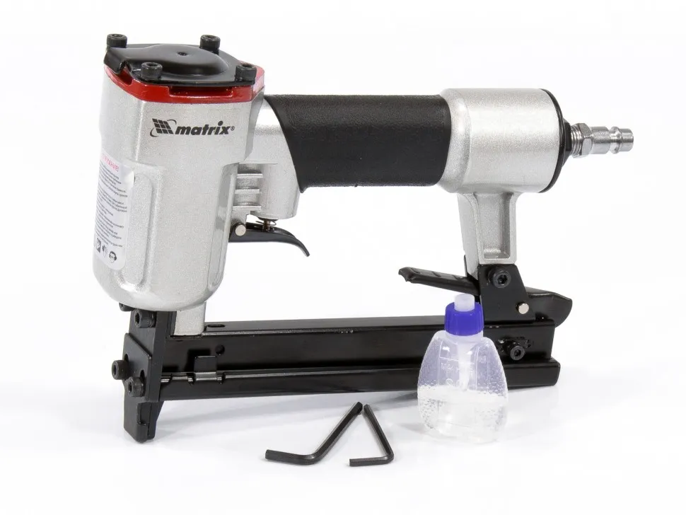 Степлер пневматический для прямоугольных скоб от 10 до 22 мм Matrix Степлер пневматический для прямоугольных скоб от 10 до 22 мм Matrix