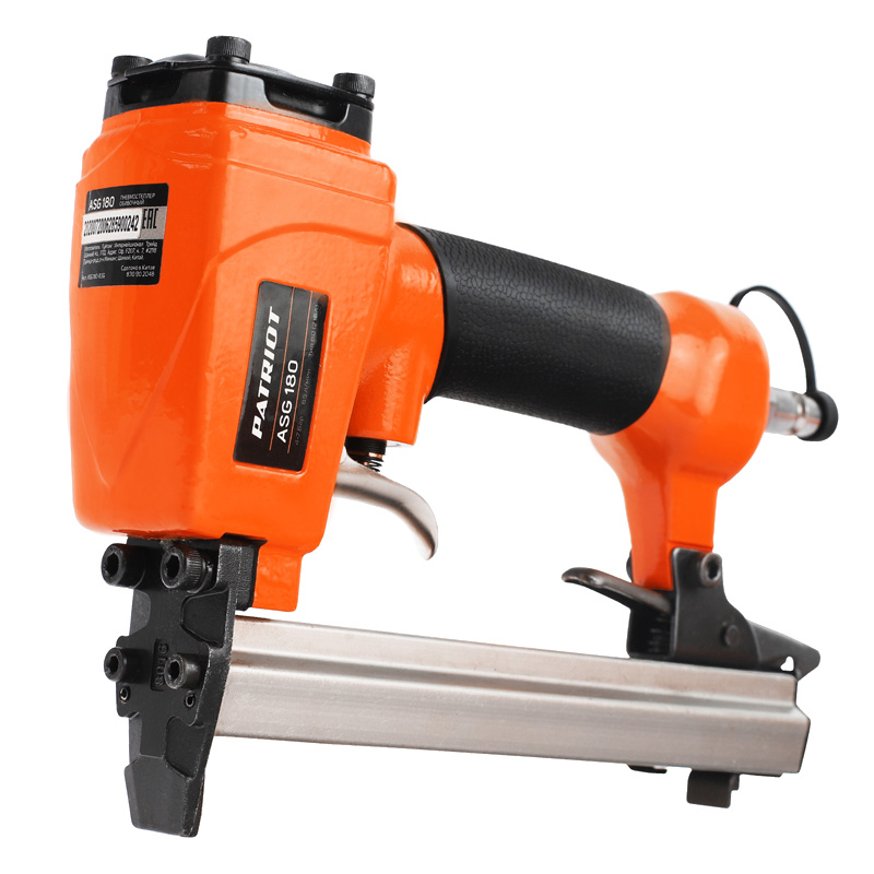 Пневмостеплер обивочный PATRIOT ASG 180, 7 бар, скобы 21GA, рапид