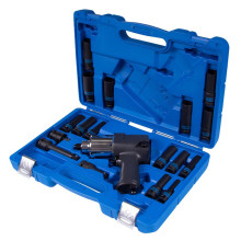 Гайковерт пневматический ударный KING TONY 1/2, 881 Нм, с комплектом головок, 19 предметов Гайковерт пневматический ударный KING TONY 1/2, 881 Нм, с комплектом головок, 19 предметов